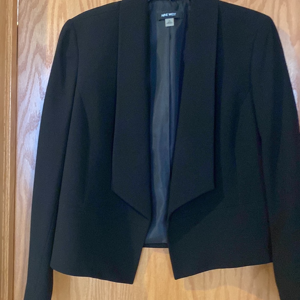 Cropped Blazer - image 4